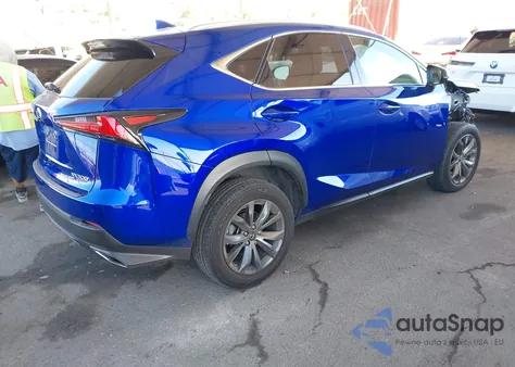 2021 Lexus Nx 300 F Sport из США, поврежденный, VIN JTJSARBZ8M2195861